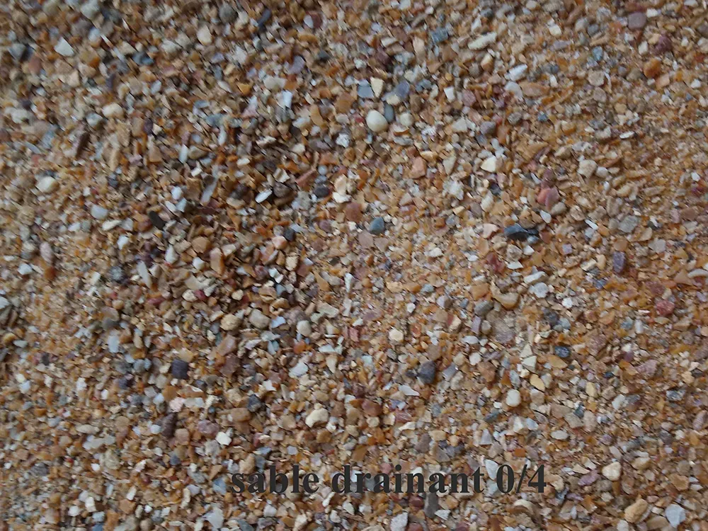 Sable drainant