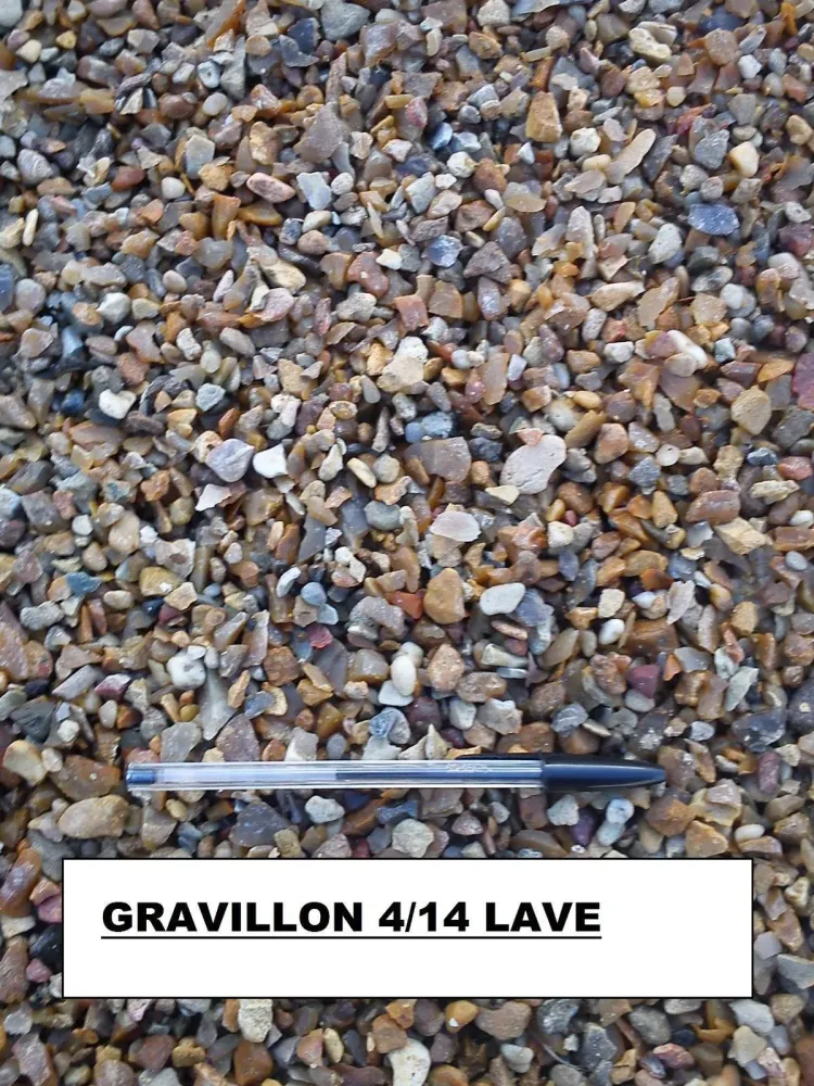 Gravillon alluvionnaire près de Allonnes