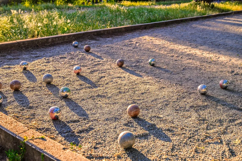 Terrain de pétanque